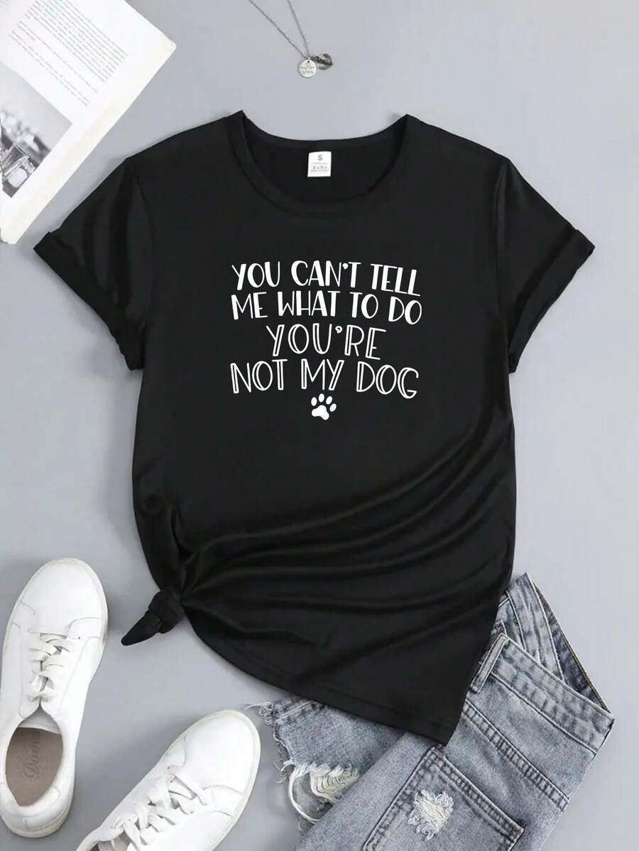 Women T-Shirts - Black - View 1
