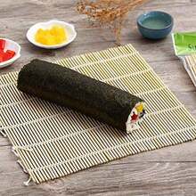 4 Pack Large Sushi Roll Bamboo Mats, 10.5" Square Natural Bamboo Sushi Rolling Mats For Making Sushi Rolls, -Friendly, Reusable, Easy To Clean - Yellow - View 3
