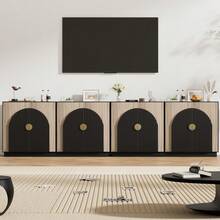 Drawer Storage Cabinet - Black - View 8