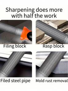 Rasp File, Made Of Hardened Alloy Steel, Multi-Purpose, Used For Grinding Wood, Animal Hooves, Rhombic Objects, An Essential Tool For Engineers - View 9