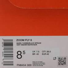 Giày chạy bộ nam ZOOM FLY 6, cổ thấp FN8454-300 - Màu xanh Bạc hà - Xem 7