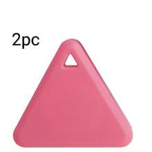 迷你GPS追踪器物品查找器，迷你时尚智能宠物防丢报警无线包包钥匙查找器定位提醒自拍快门控制，适用于钱包、背包、钥匙、汽车，定位丢失物品自拍，宠物查找定位防丢设备追踪器万圣节礼物，不含电池 - 彩色 - 查看 9