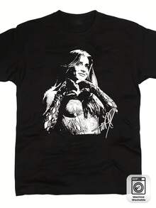 Women T-Shirts - Black - View 7