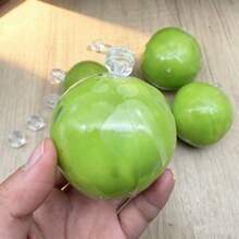 Handmade Soft Squeeze Toy - Slow Rebound Wax Leather Stress Ball - Real Fruit Stress Relief Toy - 1PC - View 5