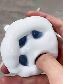 1/4个装减压玩具，糯米捏捏乐软玩具，DIY糯米捏捏乐减压玩具，糯米捏捏乐软玩具，手工糯米捏捏乐软玩具，可爱捏捏乐软玩具，新款仿真馅饼捏捏乐减压手工球，DIY慢回弹抗压玩具 - 多色 - 查看 3