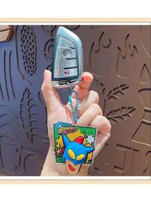 Crayon Shin-Chan Shell Squeeze Toy Charm - Daily Style, Backpack Pendant, Cute Doll, Stress Relief, - Multicolor - View 2