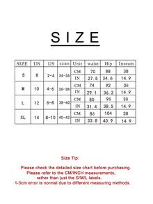 Washed Denim Low Waist Slim Fit Mid-Length Shorts For Women, Medium Stretch, Versatile Minimalist - Dark Wash - View 8