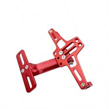 Universal Motorcycle License Plate Bracket Holder Mount Fender Eliminator Kit Tail Tidy CNC Aluminum Alloy Adjustable Angle Rear License Plate Frame For Kawasaki Suzuki Ducati - A - View 9