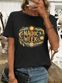 Women T-Shirts - Black - View 1
