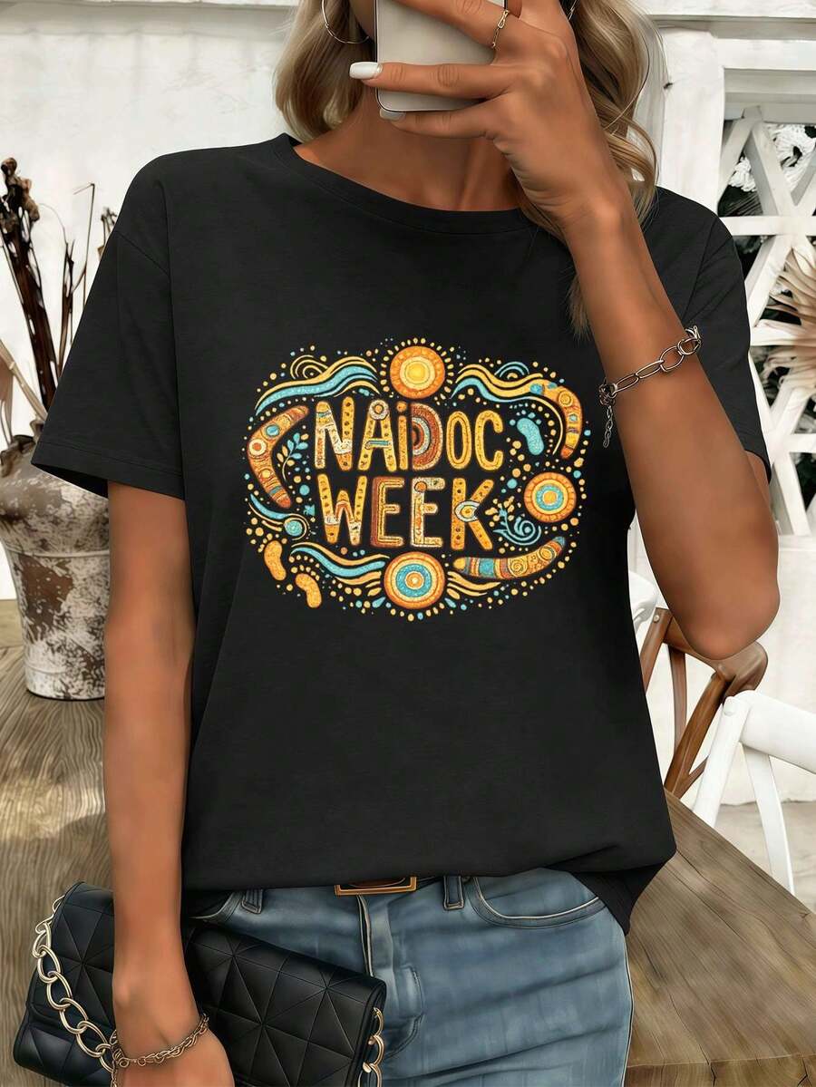 Women T-Shirts - Black - View 1