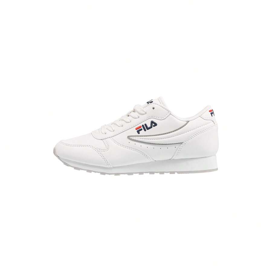 FILA Baskets Orbit Wmn pour femmes, baskets rétro de style running avec tige en synthétique et textile, lacets et semelle intermédiaire en EVA - Blanc 2 - Voir 1