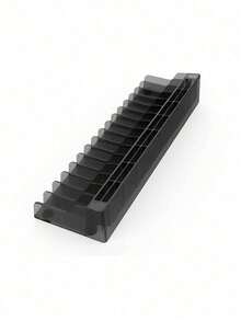 1pc Black PVC Material Switch Game Card Storage Box Stand, Lite Disc Holder - View 7