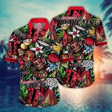Cincinnati Bearcats  Flower Hawaii Shirt For Fans Ver 16 - 彩色 - 查看 1