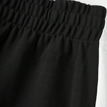 Adidas 新款女運動褲休閒透氣寬鬆寬腳百搭長褲 - 黑與白 - 查看 8