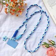 1pc Polyester Long Phone Lanyard - Detachable Hook Crossbody Strap Suitable For Outdoor Sports, Travel And Daily Use - Anti-Loss Shoulder Strap, Sports Accessory, Durable Polyester Material - Multicolor - View 19