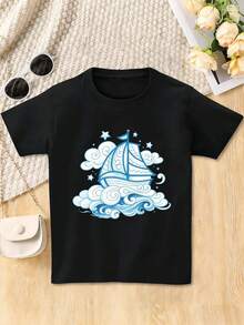 Women T-Shirts - Black - View 2