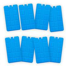 2pcs Reusable Ice Packs And Ice Containers Ultra-Thin Design For Long-Lasting Cooling Leak-Proof And Durable Essential For Refrigeration Picnics And Outdoor Activities Contact-Free Food Storage Heavy-Duty HDPE Material Blue And Green Color Ultra-Thin Design For Space-Saving Long-Lasting Cooling Performance - Multicolor - View 10