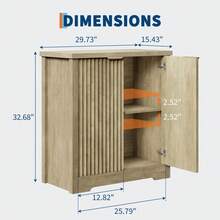 Buffets & Sideboards - Original Oak Color - View 8