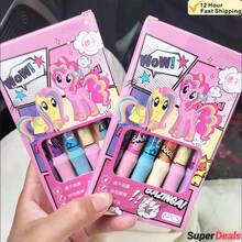 Hasbro 6 chiếc bút bi gel hình hoạt hình Kawaii có nắp mút, bút bi bấm, đồ dùng văn phòng, quà tặng - Nghị sĩ - Xem 1