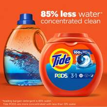 Tide PODS Laundry Detergent Pacs Original Scent 102 Count Powerful 3-In-1 Cleaning Capsules - Detergent - View 2