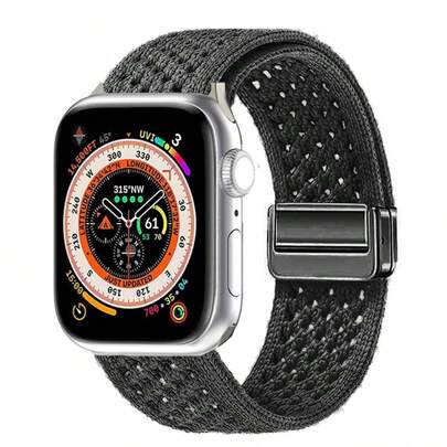 1 Dây đeo nylon co giãn tương thích với đồng hồ dòng 10 9 8 7 6 5 4 3 2 1, Dây đeo bện thoáng khí có thể điều chỉnh cho nam và nữ