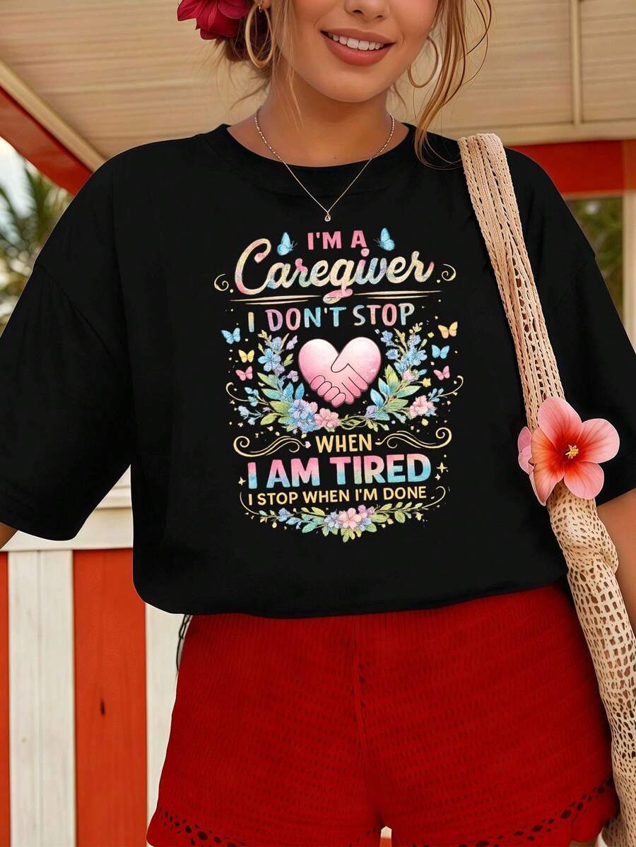 Women T-Shirts - Black - View 1
