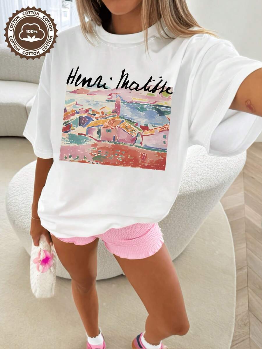 Women T-Shirts - [White] - View 1