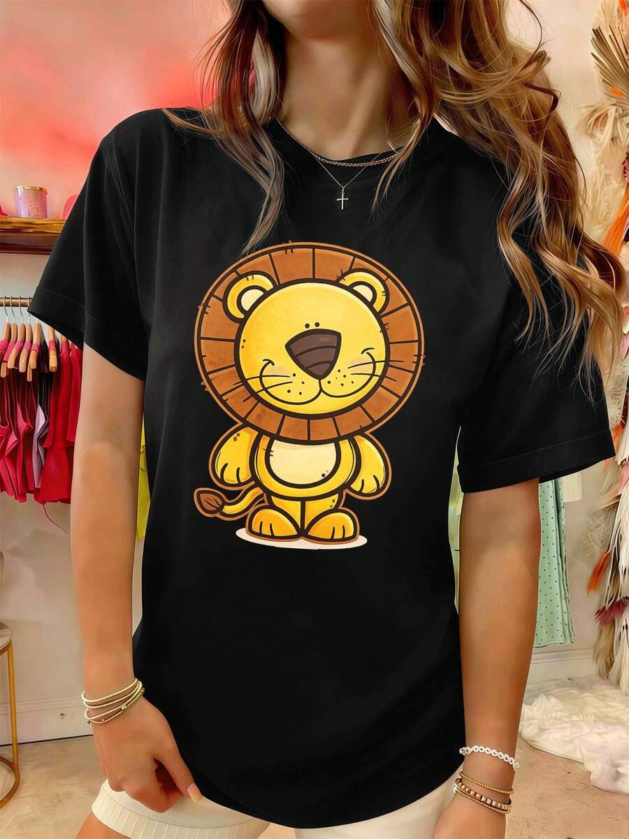 Women T-Shirts - Black - View 1