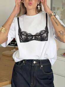 Women T-Shirts - White 6 - View 9