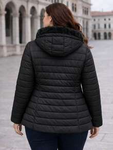 Women's Premium Plus Size Bobojaco Jacket – Lined, Thick And Super Warm (G1 To G4) - 黑色 - 查看 4