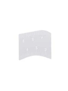 Symmetrical Lip Ruler Makeup Tattoo Lip Model, Soft & Bendable To Fit Lip Line, Reusable Lip Measuring Ruler With Scale - View 6