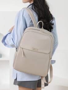 [Light Luxury Nylon Backpack | The Ultimate Choice For Commuting, School, And Travel] Effortlessly Handles Daily Commuting, School Classes, And T Trips. - Multicolor - View 8