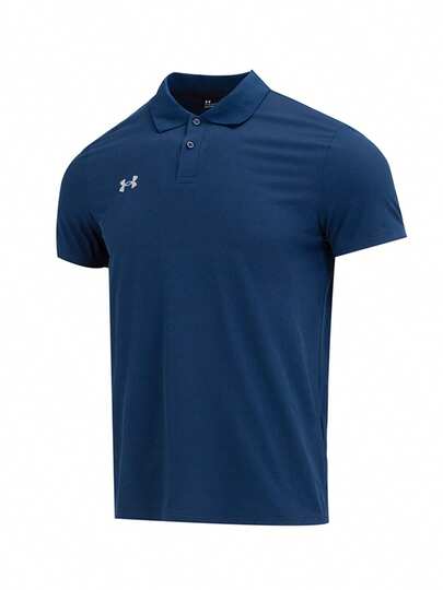 Camiseta polo Under Armour para hombre, estilo deportivo casual de verano 2026, transpirable, con cuello vuelto, 23500507-408