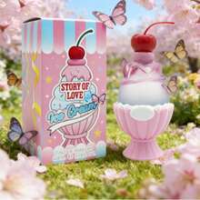 Story Of LovePink Ice Cream Perfume, A Gourmand Floral Scent With A Sweet Princess Vibe, Perfect For Daily Commutes, Dates, And Parties, Perfume Mujer,2.0Fl. Oz. - 甜美風 - 查看 9