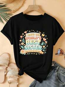 Women T-Shirts - Black - View 2
