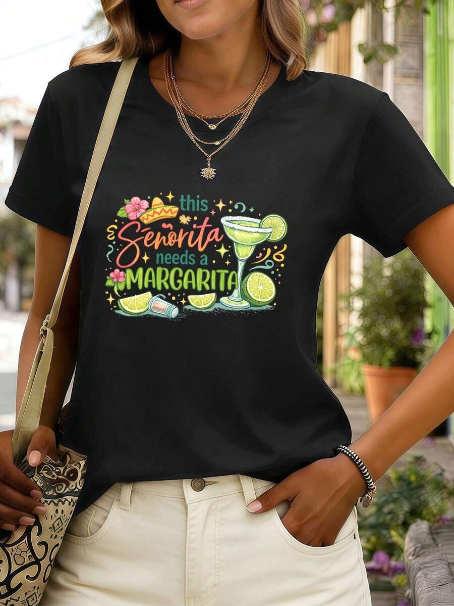Women T-Shirts - Black - View 1