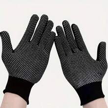 5 Pairs Breathable Anti-Slip Gloves, Suitable For Outdoor Cycling & Fitness - Lightweight & Comfortable, Black - Multicolor - View 6