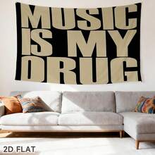 1/5/10-Piece Set Of Music My Drug Coin Flags, Comes With An Installation Kit - 查看 11