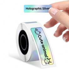 Phomemo D30 3 Rolls Laser Label Tape, Black Laser Colorful Thermal Stickers, Self-Adhesive Label Tape, Suitable For D30/D35/D30S/Q30S/Q31 Label Makers, Mini Label Maker Dedicated Stickers, Thermal Label Printer Dedicated Stickers Labels, 100% Label Paper, Multi-Purpose Thermal Paper, Waterproof, Oil-Proof, Scratch-Resistant, Durable, Multi-Purpose Smooth Direct Thermal Paper Labels, D30 Label Tape Suitable For Home, Kitchen, Medicine Cabinet, Office, School And Other Occasions. - Multicolor - View 7