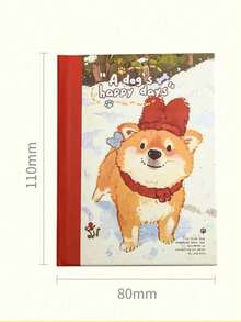 Sổ tay Mr. Paper A7 hình chú cún con đáng yêu "Awoo", sổ ghi chép dễ thương và đáng yêu dành cho học sinh. - Nhiều màu - Xem 4