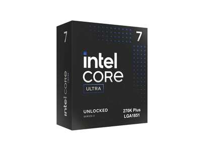  Intel Core Ultra 7 270K Plus Processor 24 Cores (8 P-Cores + 16 E-Cores) Up To 5.5 GHz BX80768270K