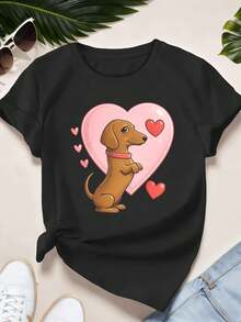 Women T-Shirts - Black - View 2