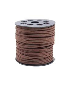 10m/Roll 2.5mm Faux Suede Cord, Handmade Rope, Bracelet DIY Jewelry Accessory String - Multicolor - View 29