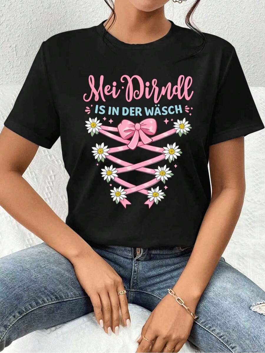 Women T-Shirts - Black - View 1
