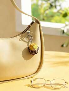 1个随机颜色可爱逼真3D打印巧克力玩具,减压神器,可作钥匙扣、背包装饰、迷你饰品,适合作为节日礼物、趣味可爱礼物、生日礼物、复活节礼物、万圣节礼物、圣诞节礼物、派对礼物,软萌可爱,捏捏乐,捏捏乐减压玩具,Nee Doh,饺子捏捏乐 - 巧克力 - 查看 10