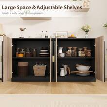 Drawer Storage Cabinet - Black - View 3