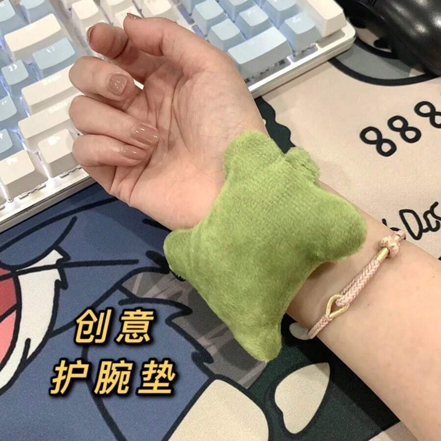 Adjustable Wrist Support Band With Mini Mouse Wrist Rest Pad, Cute Hand Pillow Wrist Support - Multicolor - View 1