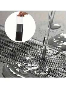 2 buah - Stiker Filter Saluran Pembuangan, Penangkap Saluran Pembuangan Shower, Stiker Penutup Saluran Pembuangan Perekat Diri, Saringan Wastafel Jaring Sekali Pakai, Cocok untuk Dekorasi Rumah Kamar Mandi, Dekorasi Musim Gugur, Dekorasi Kembali ke Sekolah - Grey - View 8