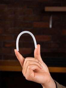 10支装 7mm x 100mm 树脂 EVA 热熔胶棒 - 透明工艺胶，适用于 DIY 手工制品 - 多款式 - 查看 4