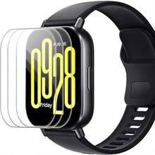 3pcs Tempered Glass Screen Protector Compatible With Xiaomi 5 Active/ 5 Lite/ Watch 4 Smartwatch, Anti-Scratch, Anti-Fingerprint, Anti-Bubble, Easy To Install. - For Redmi 5 Active - View 4